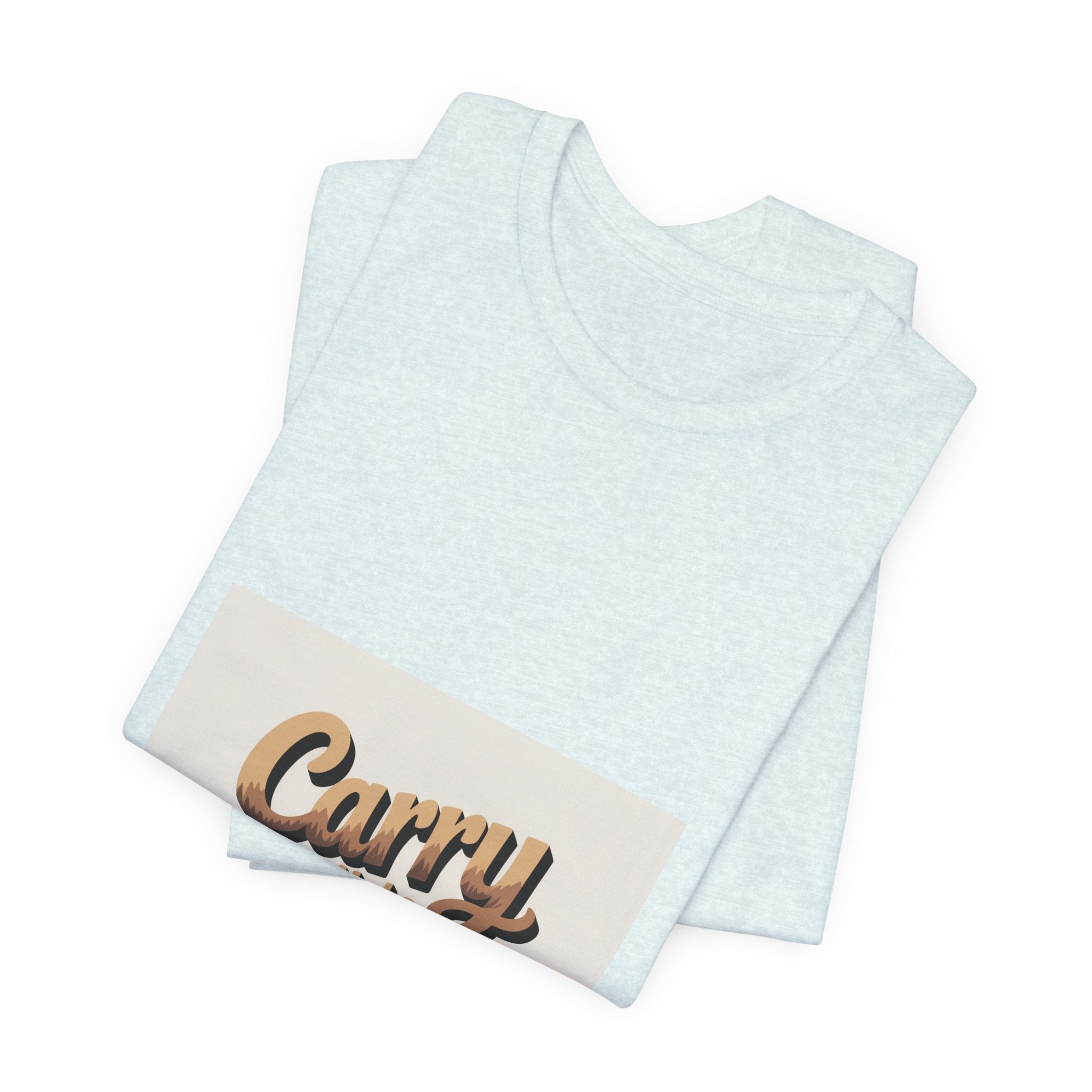 Carry It to Jesus Tee — Retro Script Christian Faith T‑Shirt