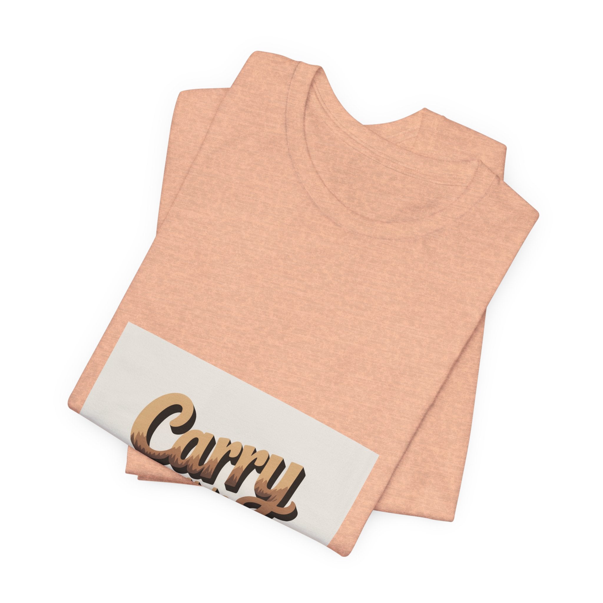 Carry It to Jesus Tee — Retro Script Christian Faith T‑Shirt