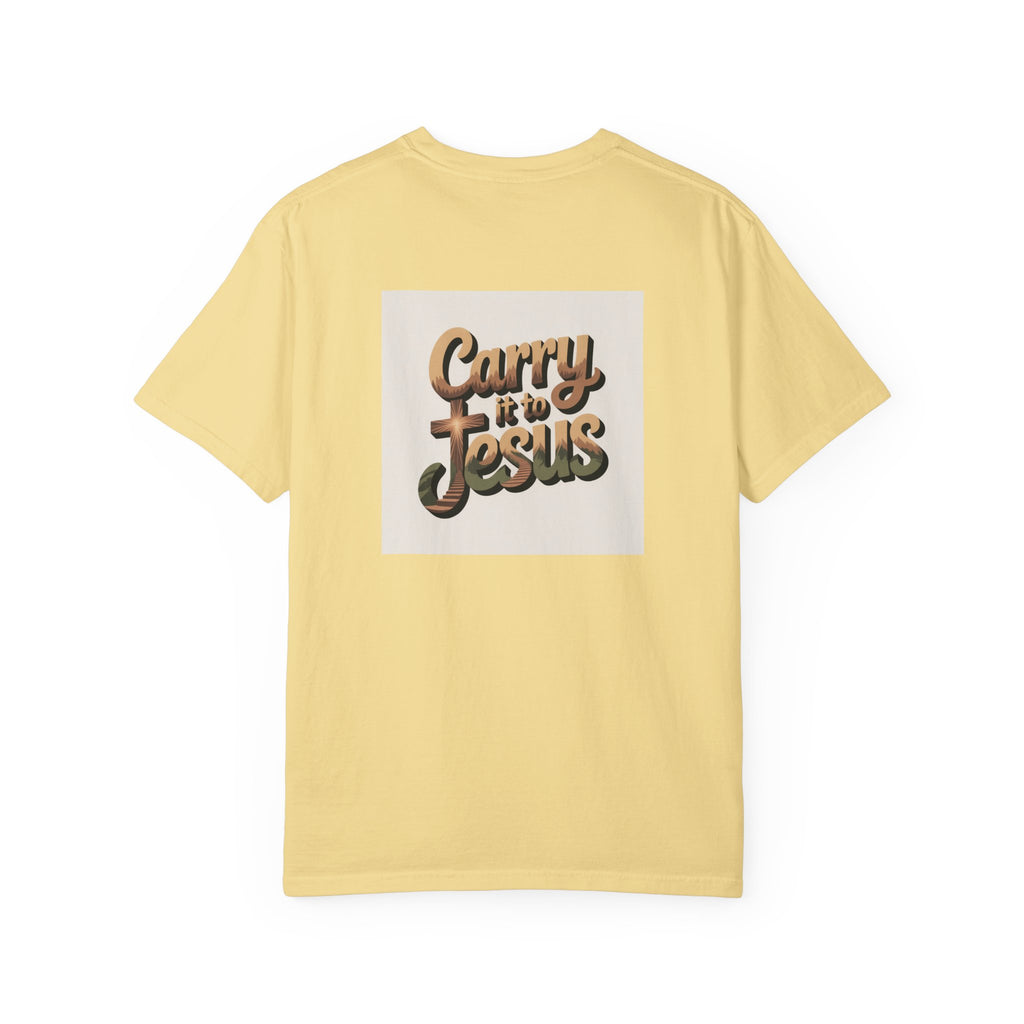 Carry It to Jesus T-Shirt — Retro Christian Faith Graphic Tee
