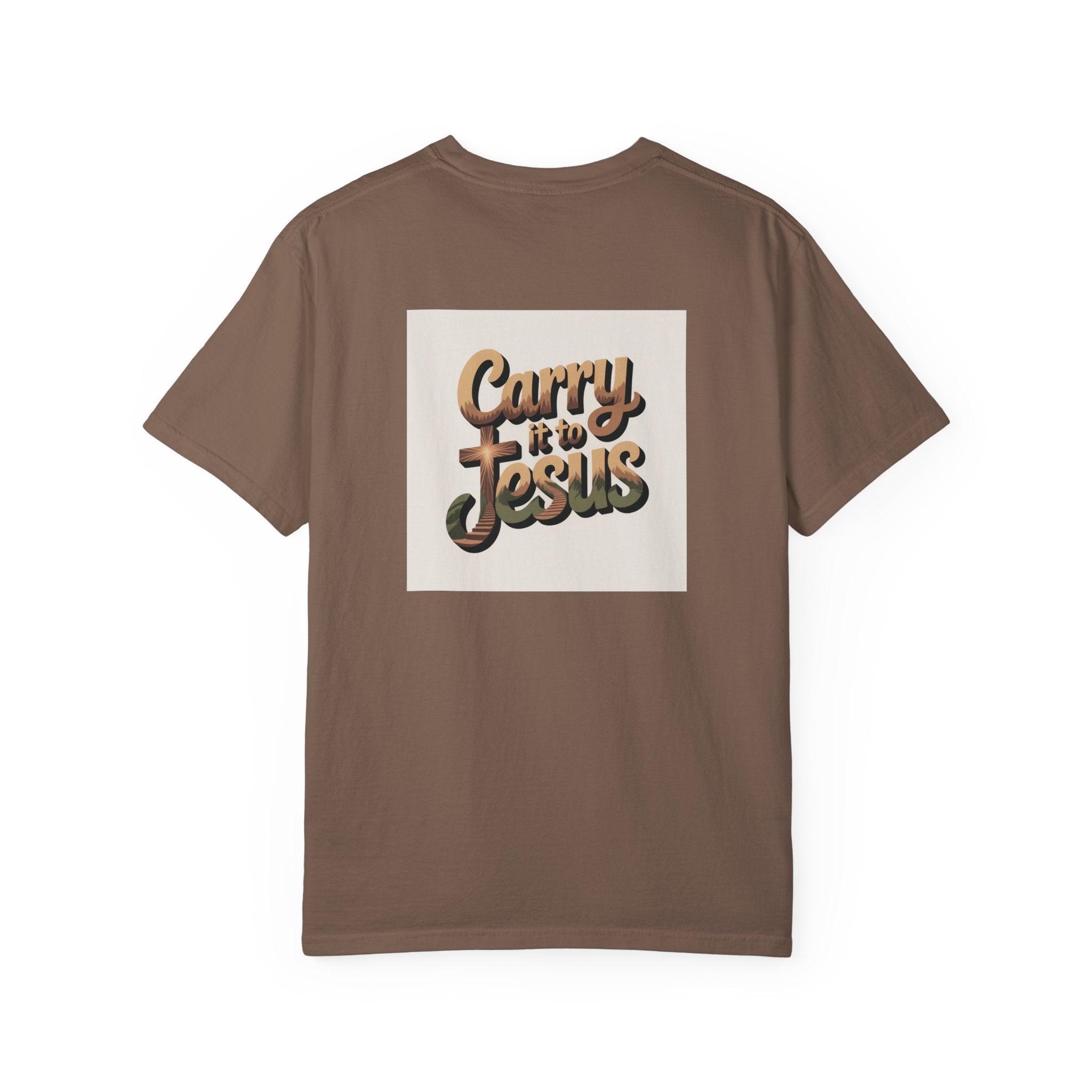 Carry It to Jesus T-Shirt — Retro Christian Faith Graphic Tee