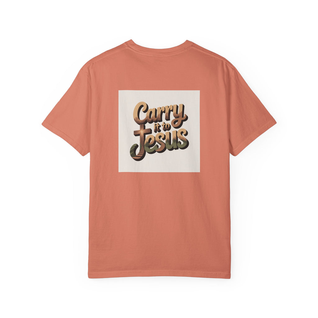 Carry It to Jesus T-Shirt — Retro Christian Faith Graphic Tee