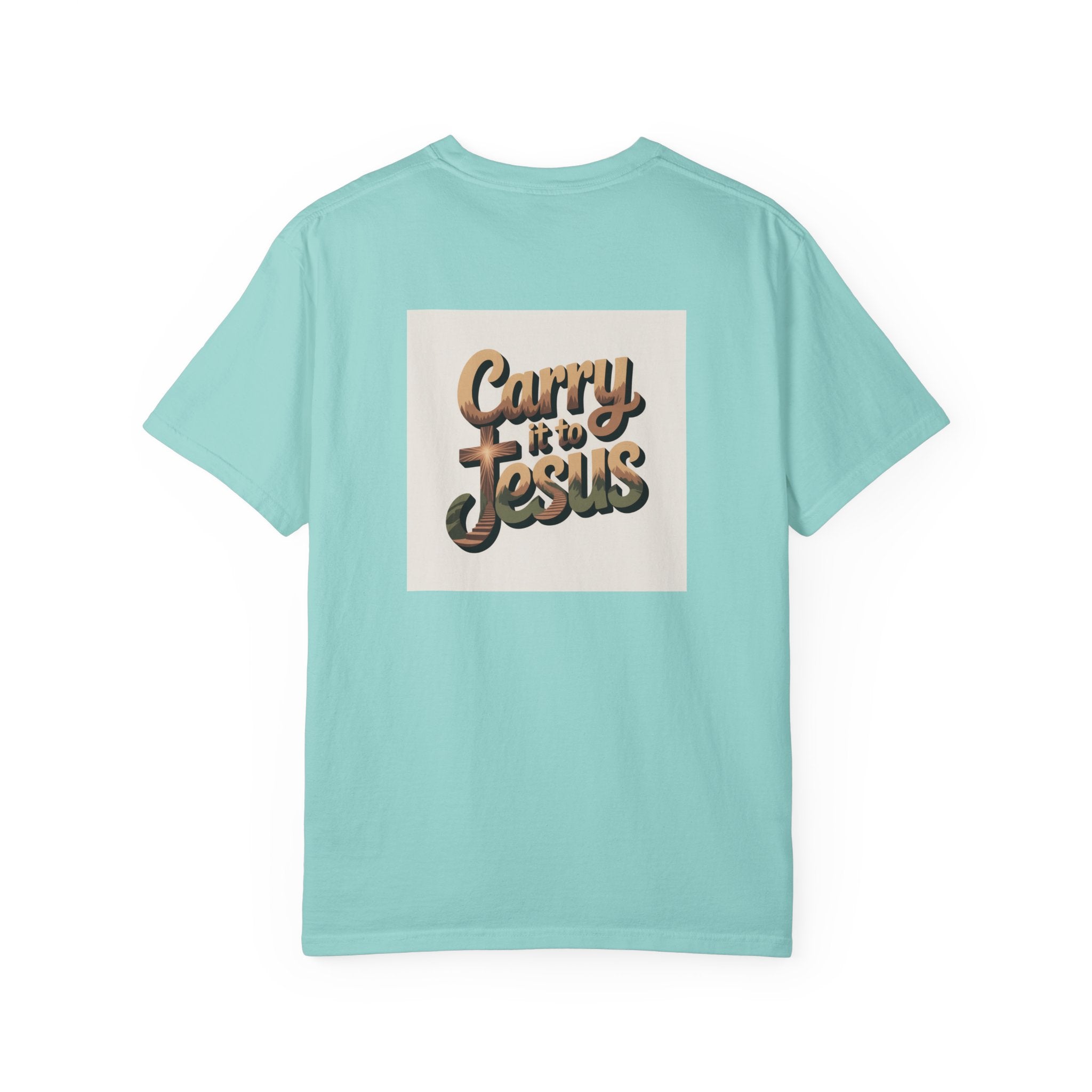 Carry It to Jesus T-Shirt — Retro Christian Faith Graphic Tee