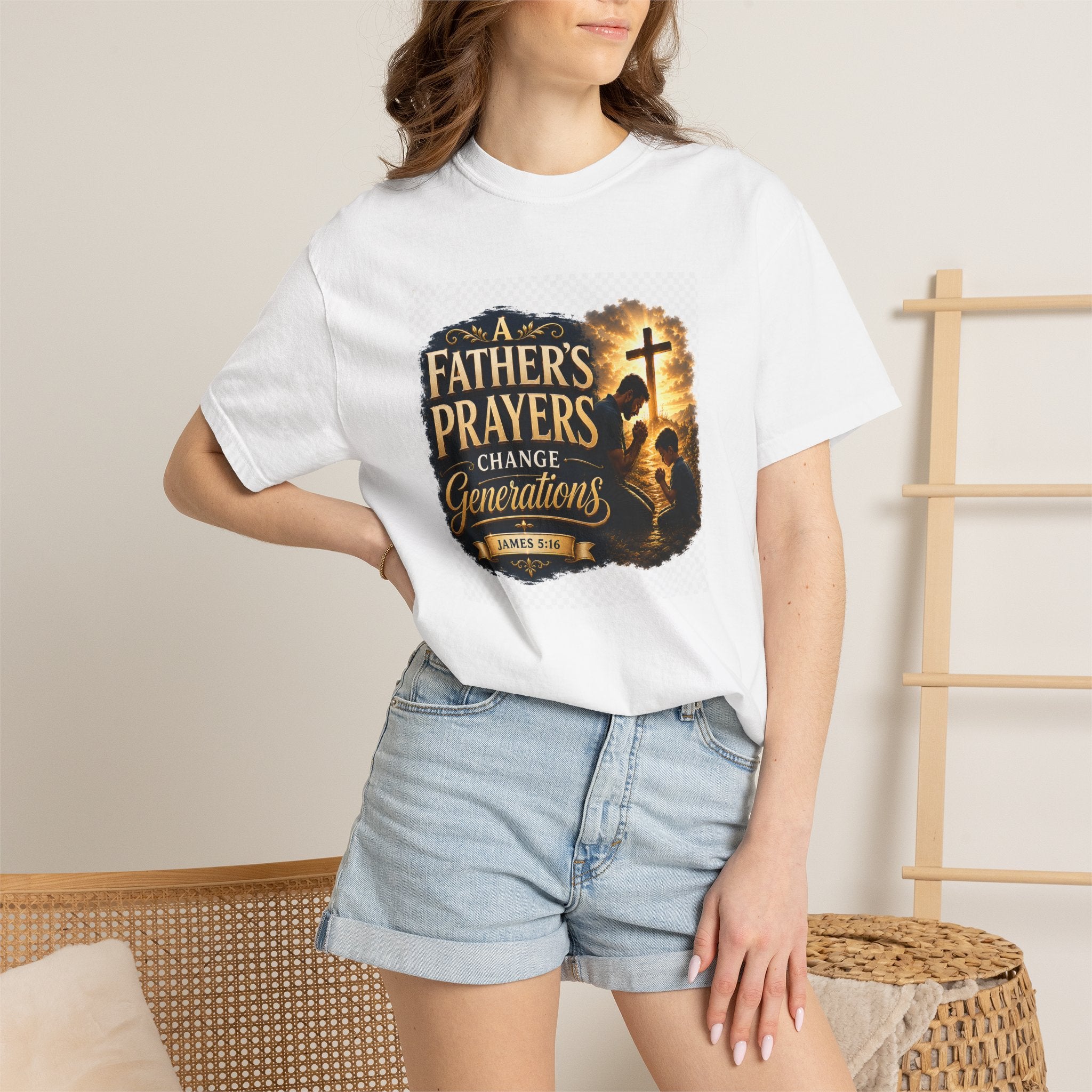 Father's Prayers Change Generations T-Shirt