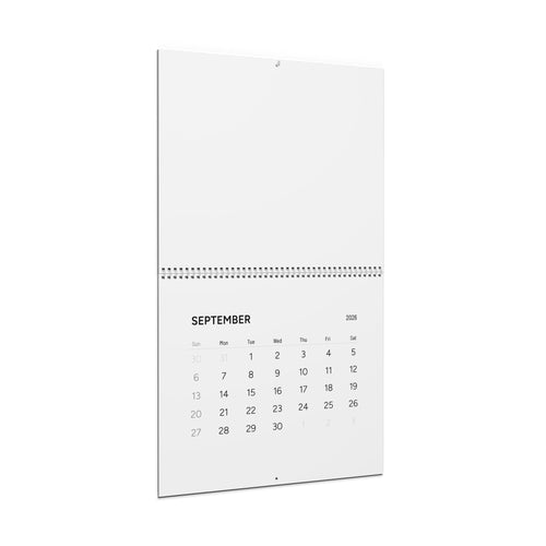 2026 Minimal Wall Calendar – Clean Monthly Planner for Home & Office