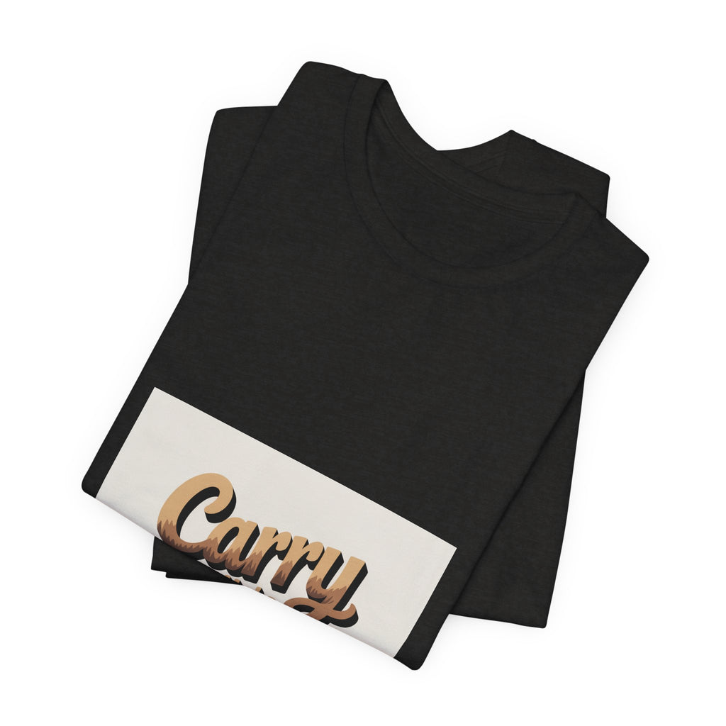 Carry It to Jesus Tee — Retro Script Christian Faith T‑Shirt