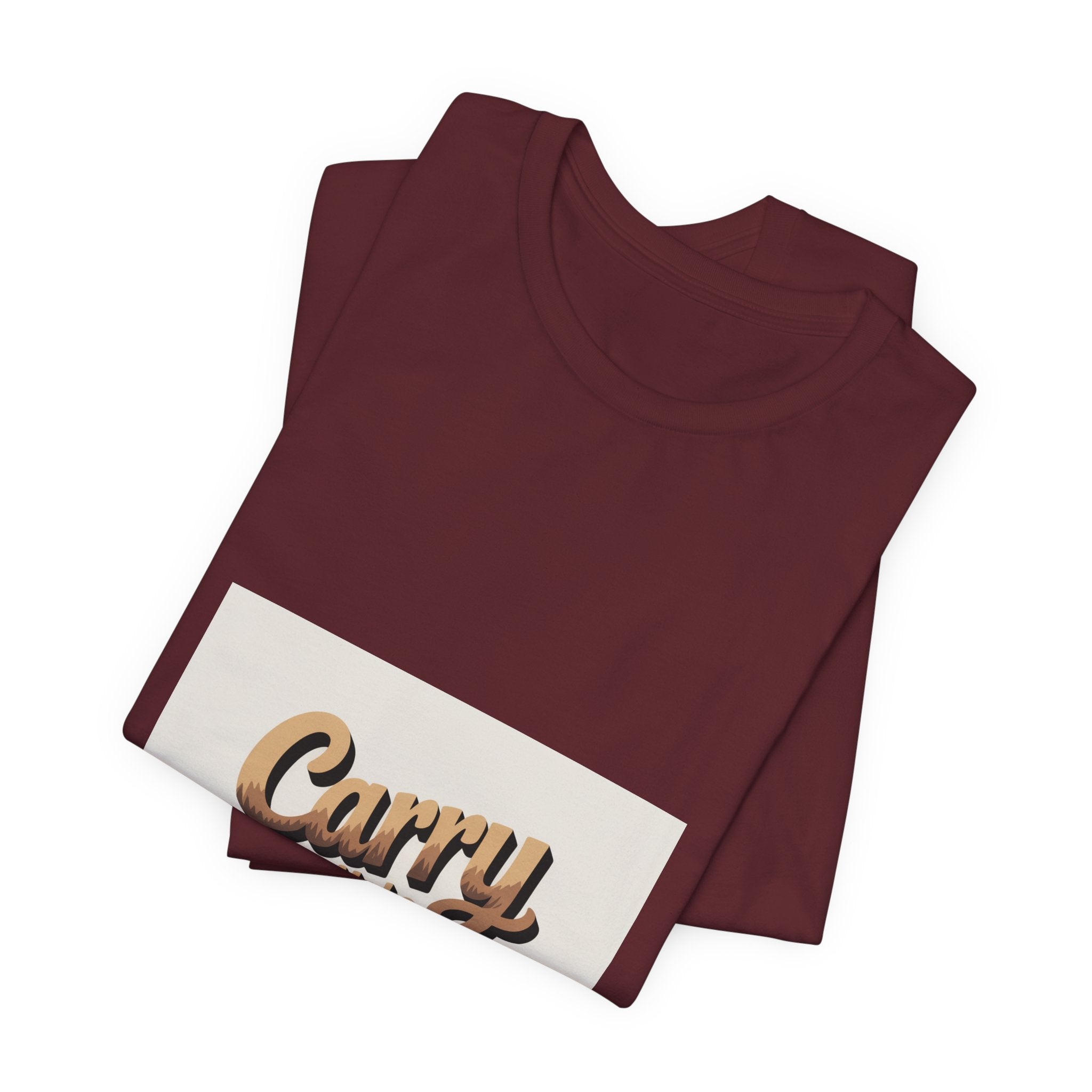 Carry It to Jesus Tee — Retro Script Christian Faith T‑Shirt