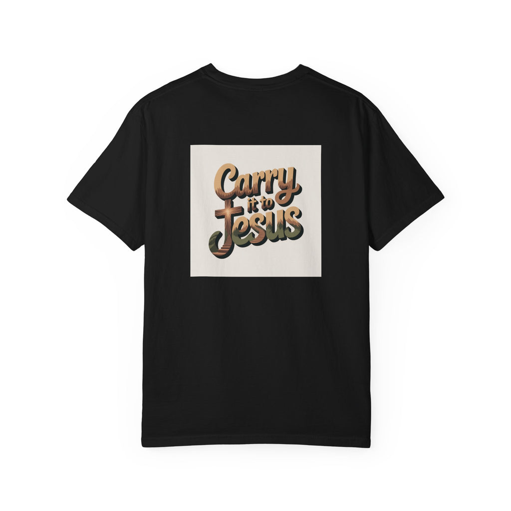 Carry It to Jesus T-Shirt — Retro Christian Faith Graphic Tee
