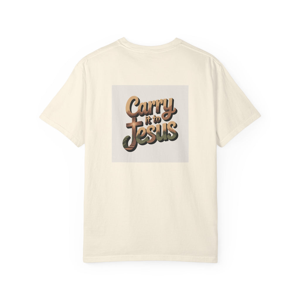 Carry It to Jesus T-Shirt — Retro Christian Faith Graphic Tee