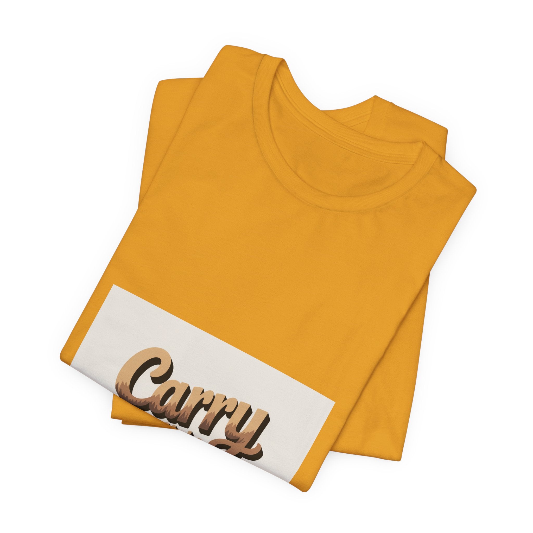 Carry It to Jesus Tee — Retro Script Christian Faith T‑Shirt