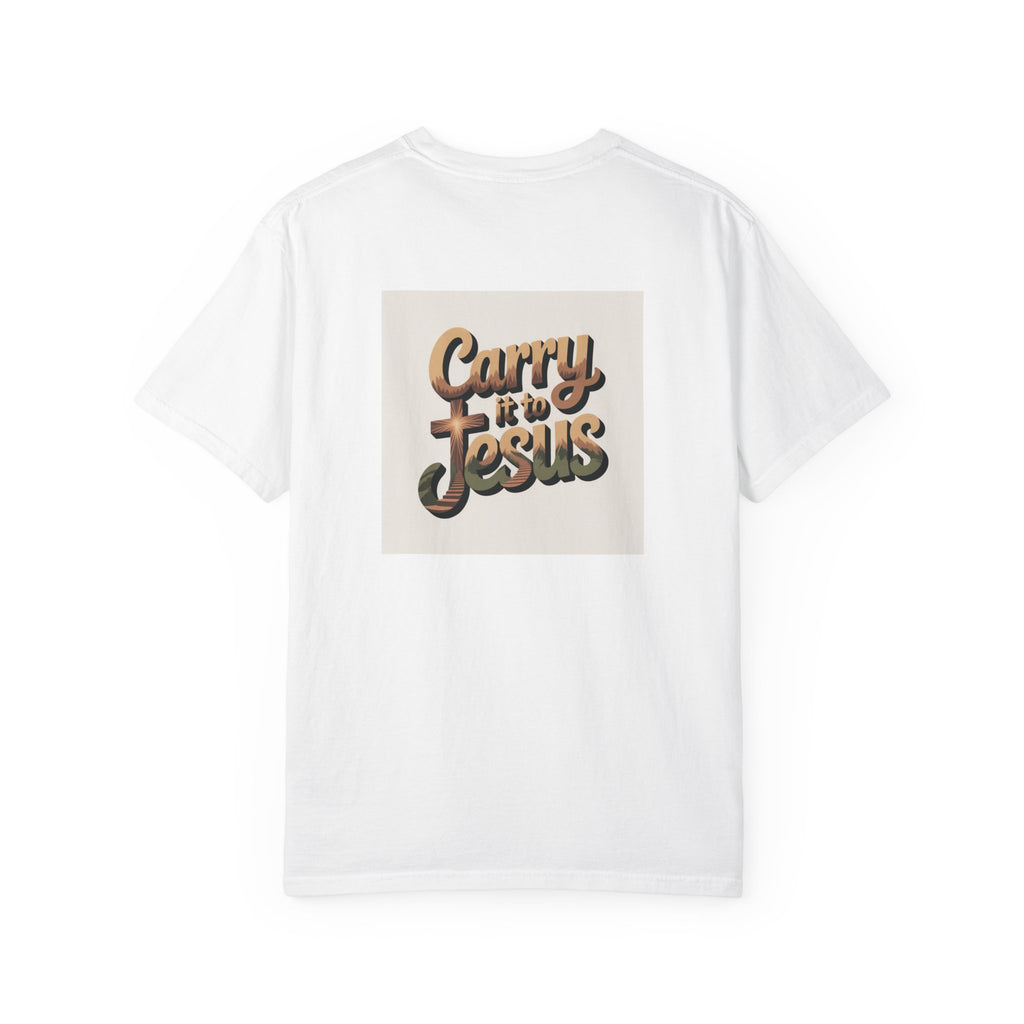 Carry It to Jesus T-Shirt — Retro Christian Faith Graphic Tee