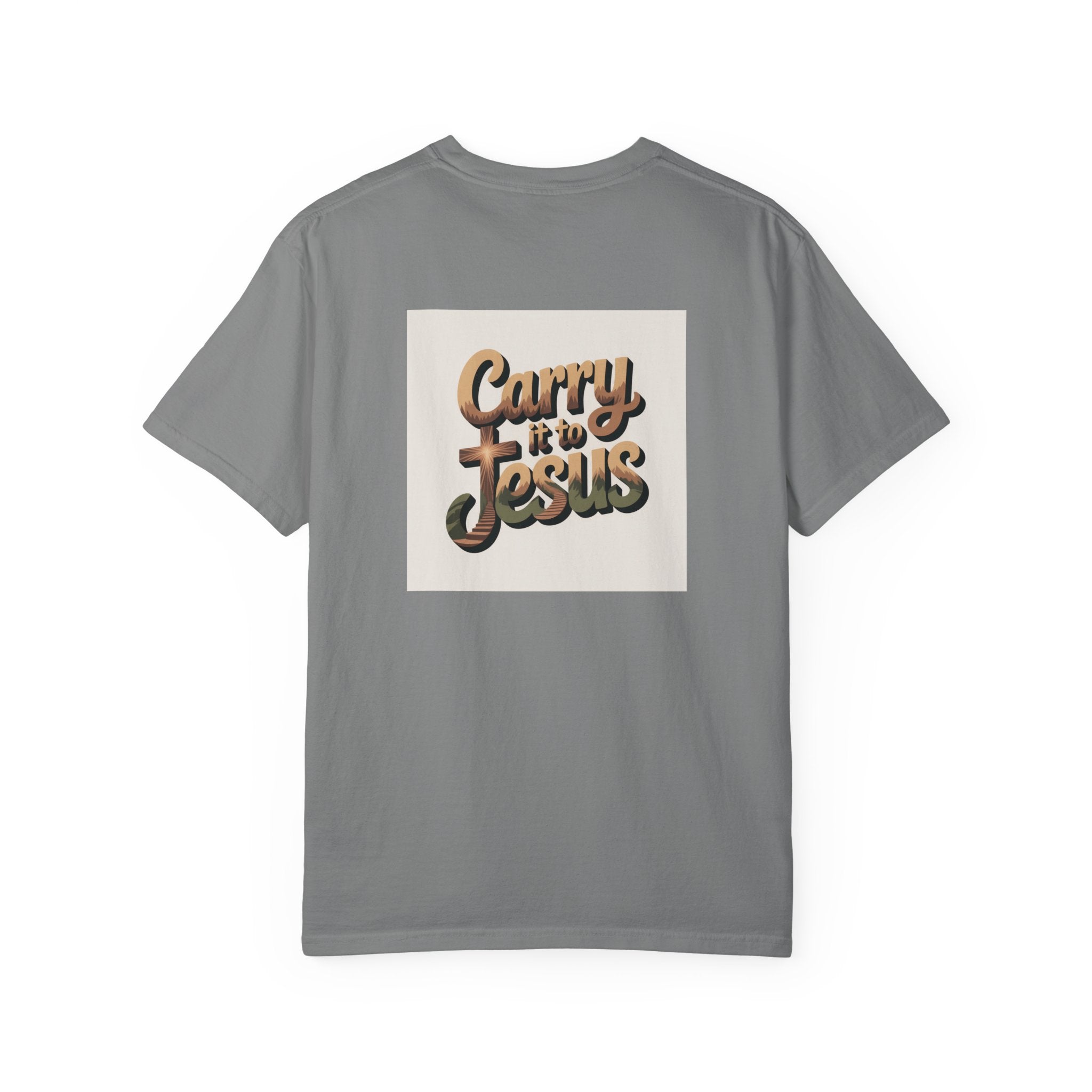 Carry It to Jesus T-Shirt — Retro Christian Faith Graphic Tee