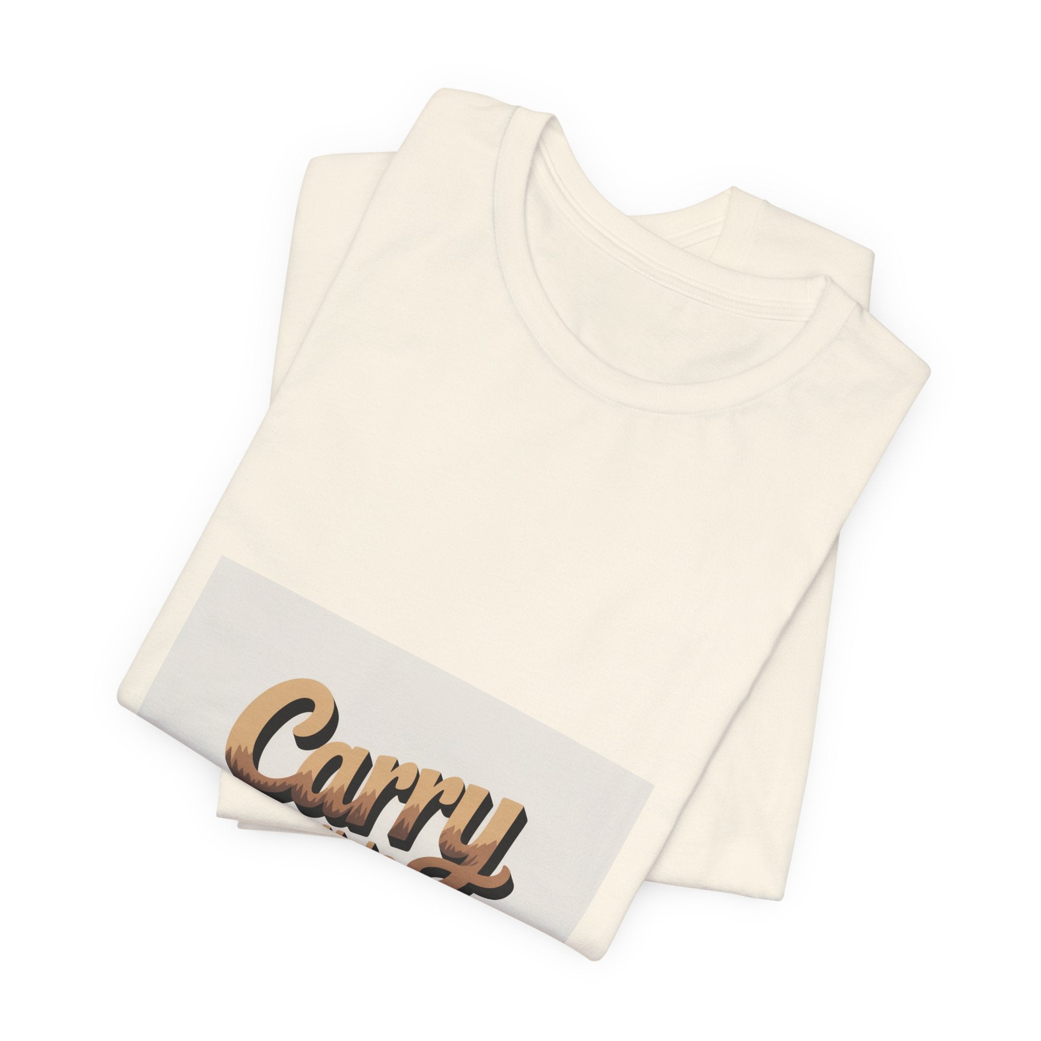 Carry It to Jesus Tee — Retro Script Christian Faith T‑Shirt
