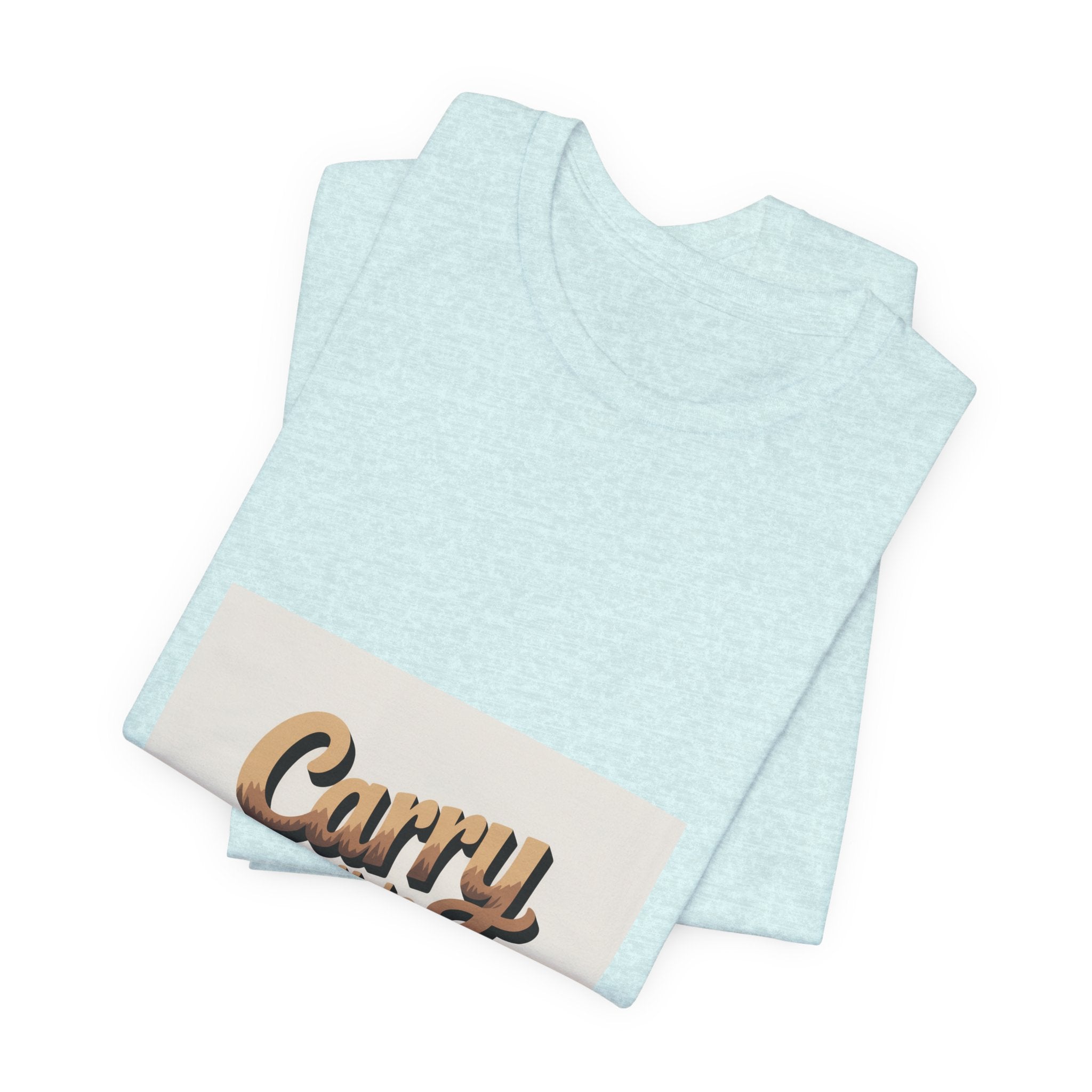 Carry It to Jesus Tee — Retro Script Christian Faith T‑Shirt