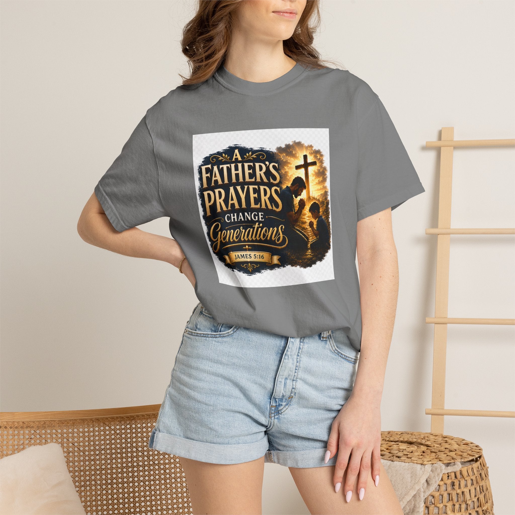 Father's Prayers Change Generations T-Shirt