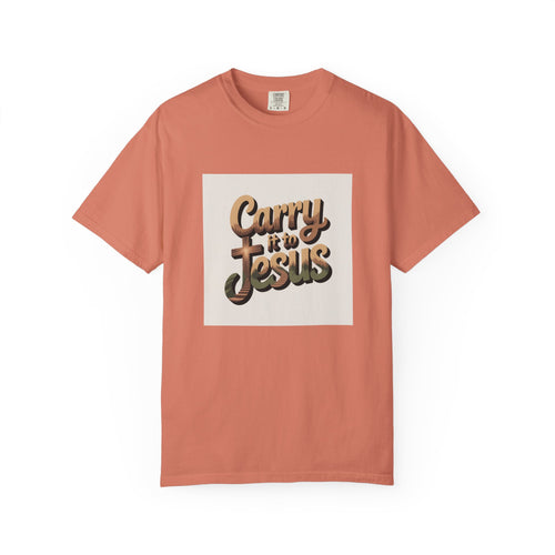 Carry It to Jesus T-Shirt — Retro Christian Faith Graphic Tee