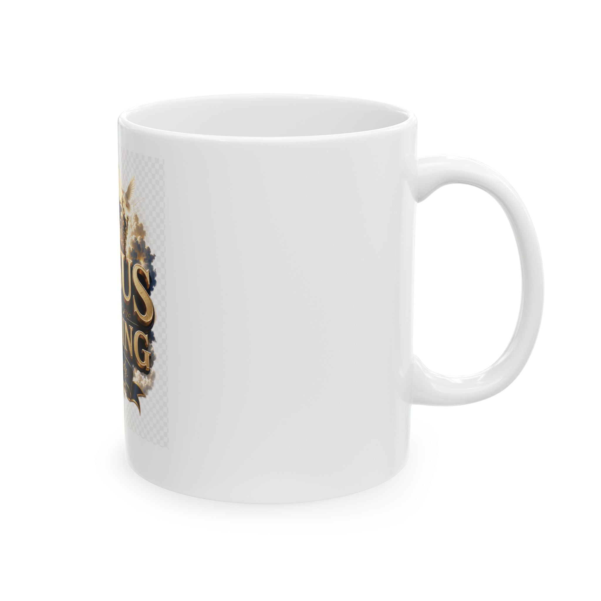 Jesus Is Coming Ceramic Mug — Faith Coffee Cup (11oz & 15oz)