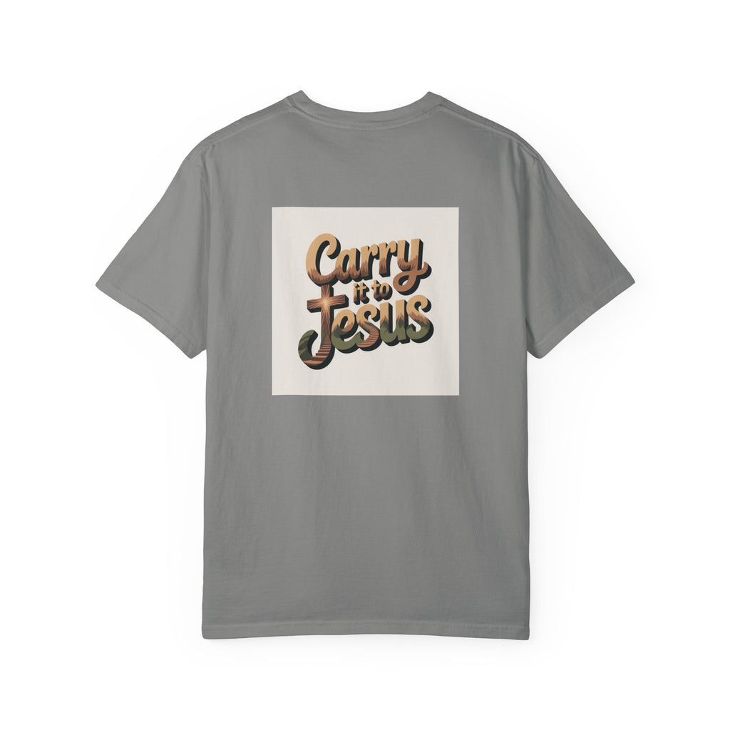 Carry It to Jesus T-Shirt — Retro Christian Faith Graphic Tee