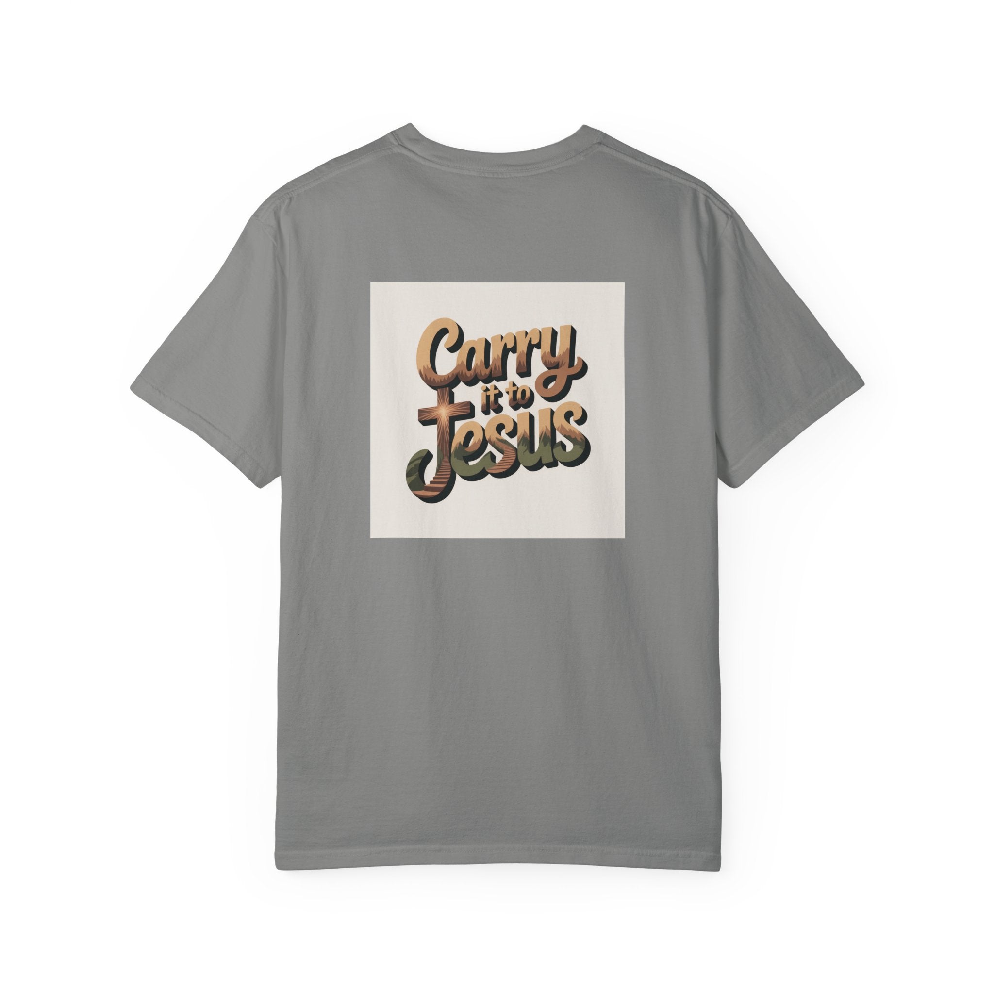 Carry It to Jesus T-Shirt — Retro Christian Faith Graphic Tee