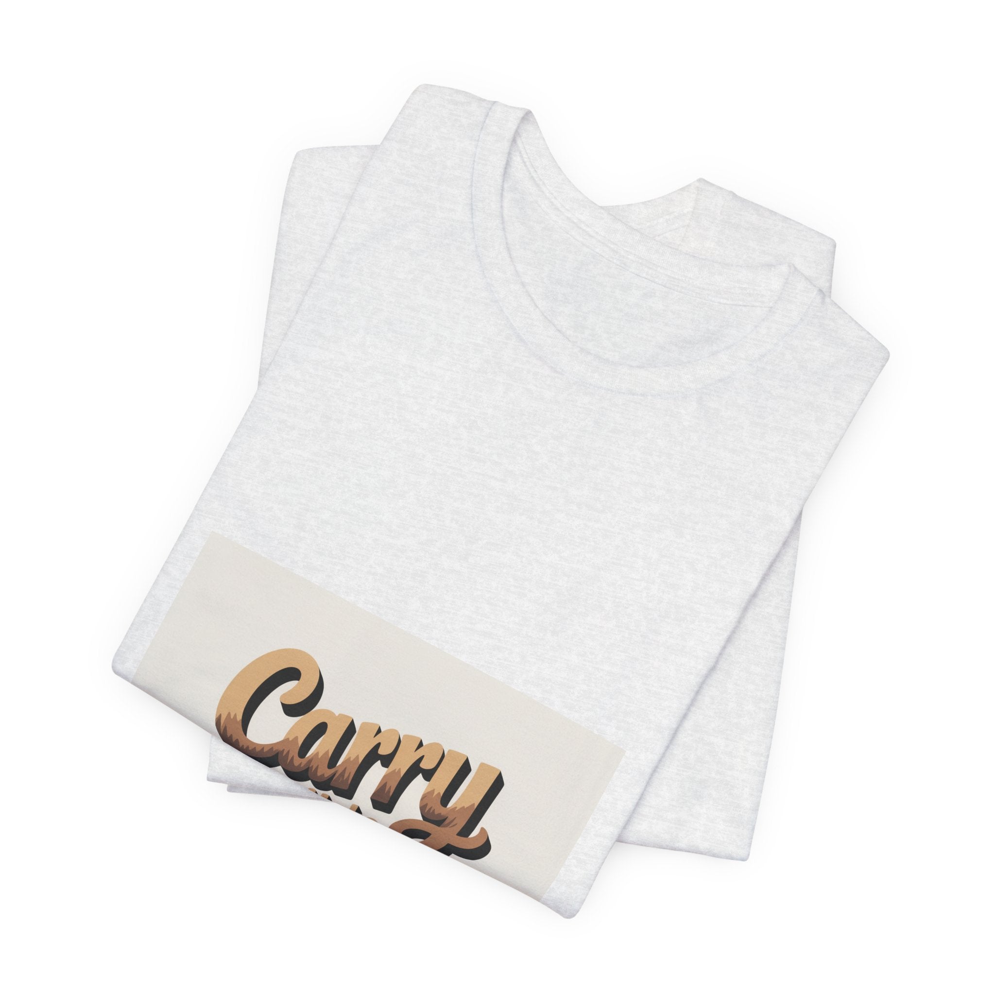Carry It to Jesus Tee — Retro Script Christian Faith T‑Shirt