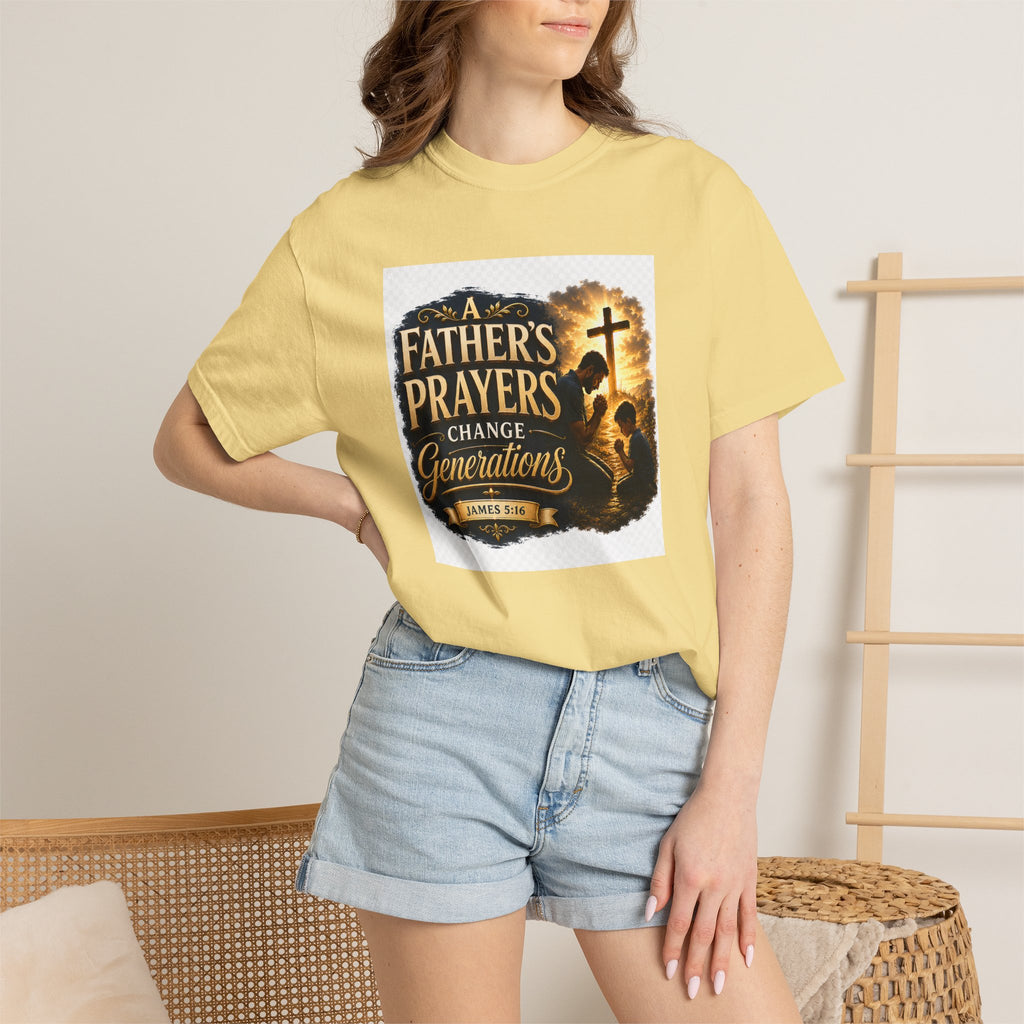 Father's Prayers Change Generations T-Shirt