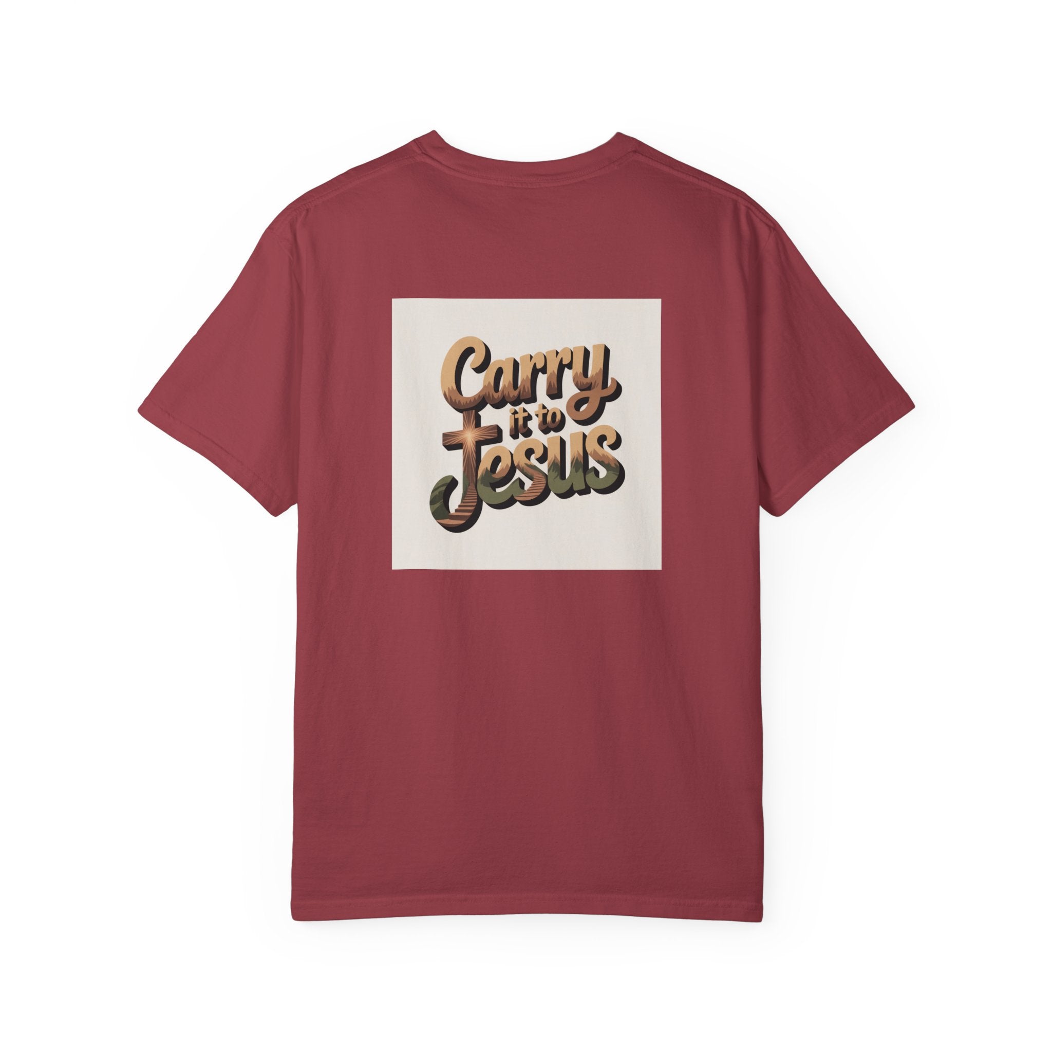 Carry It to Jesus T-Shirt — Retro Christian Faith Graphic Tee