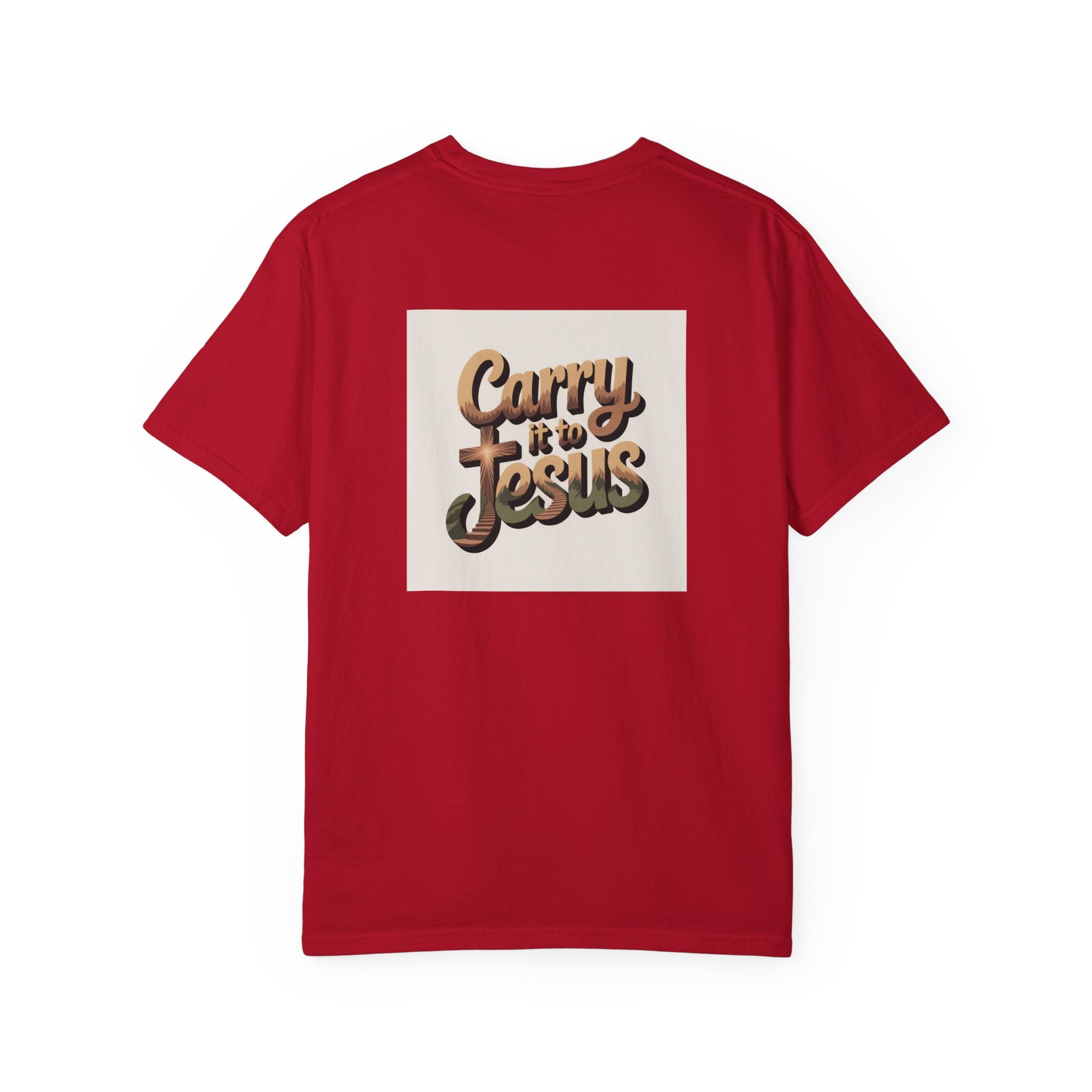 Carry It to Jesus T-Shirt — Retro Christian Faith Graphic Tee