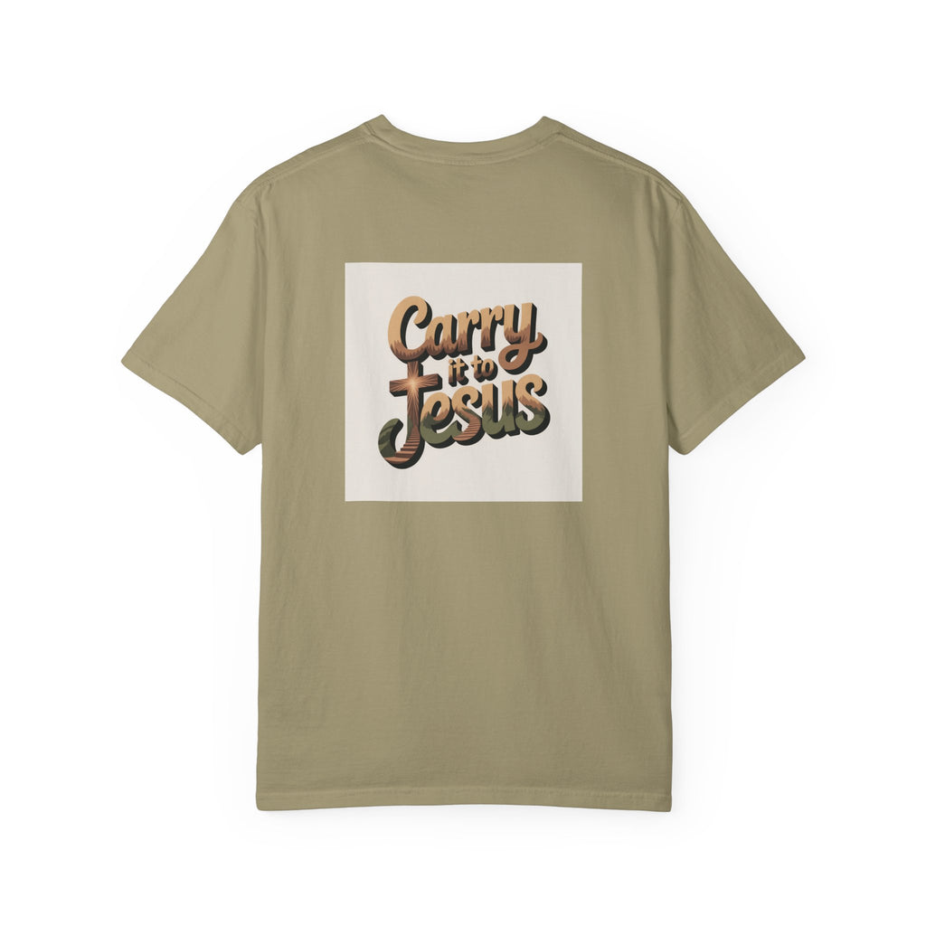 Carry It to Jesus T-Shirt — Retro Christian Faith Graphic Tee