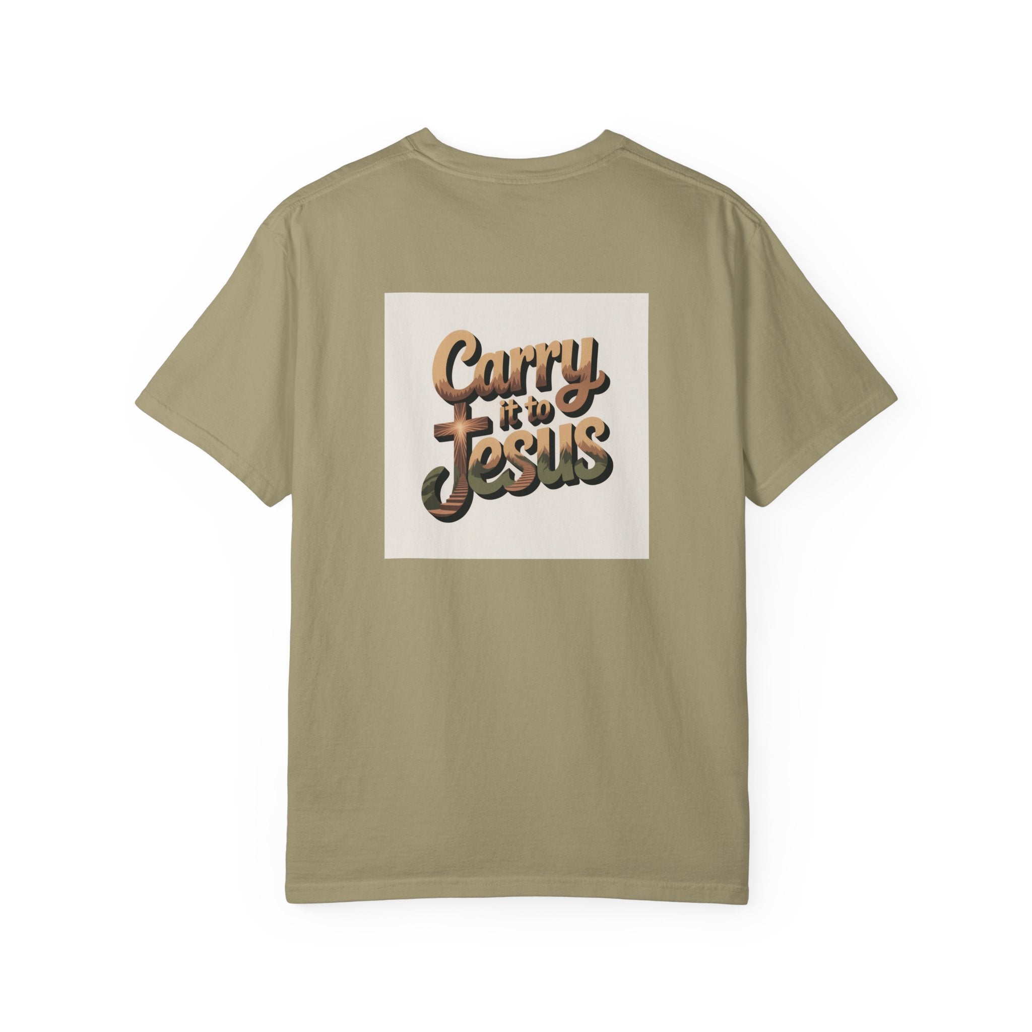 Carry It to Jesus T-Shirt — Retro Christian Faith Graphic Tee